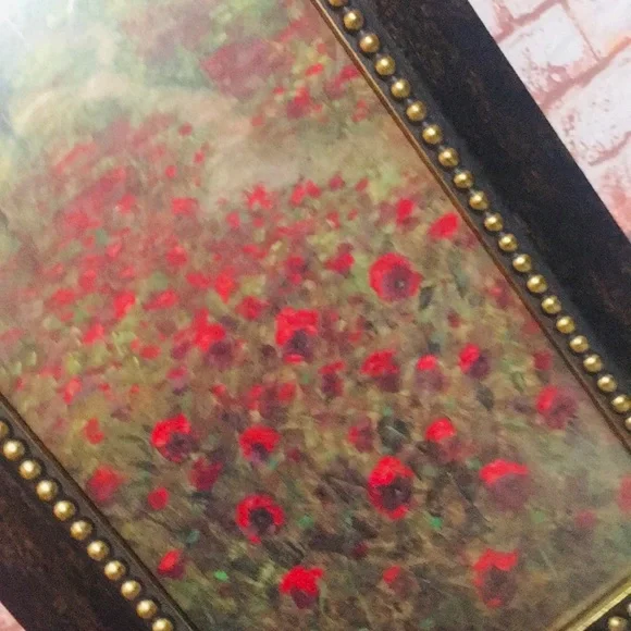 Set Two Framed Vintage Poppy Tree Art Pints by Home and Garden Party - Picture 3 of 16